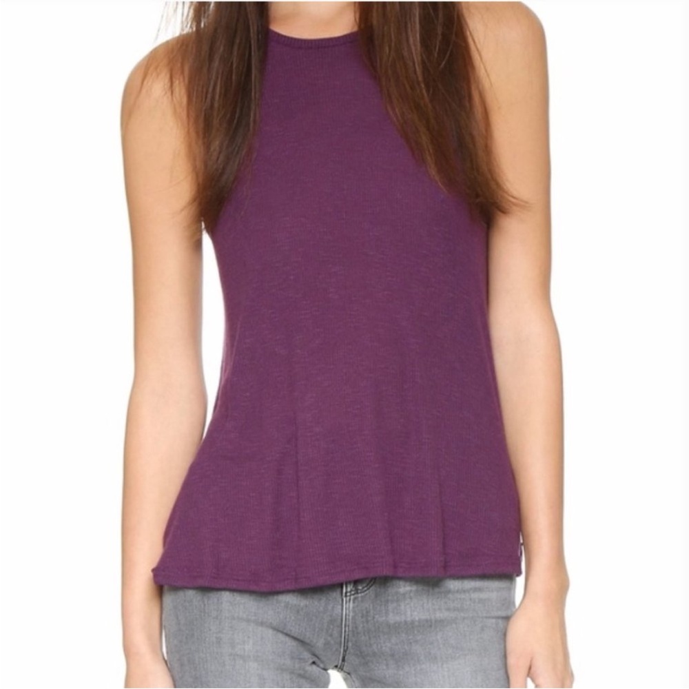 Free people Long Beach Tank in Purple